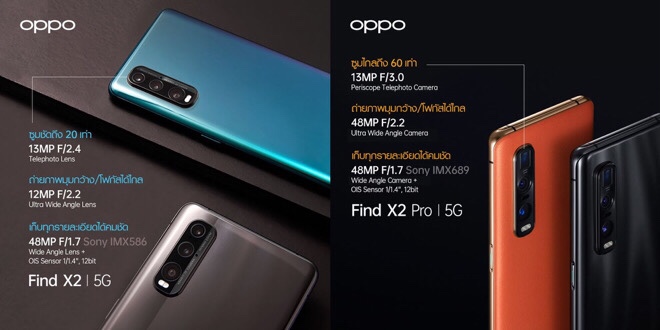 OPPO Find X2 Series 5G