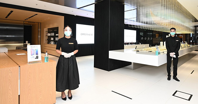 Re-open OPPO Brand Shop