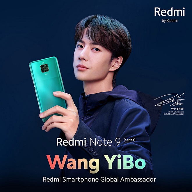 Wang YiBo, Redmi Smartphone Global Brand Ambassador