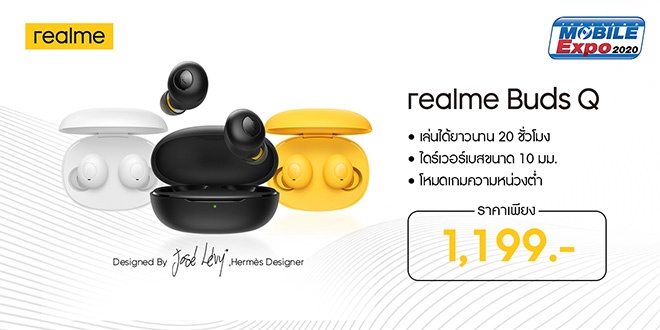 realme Buds Q Promotion at Thailand Mobile Expo 2020