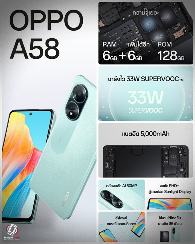 OPPO A58_